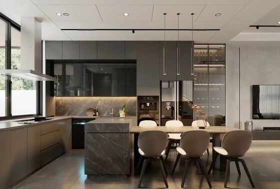 satın al Özel Mermer Yemek Masası Seti Otel Modern Restoran Banket Oturma online manufacture