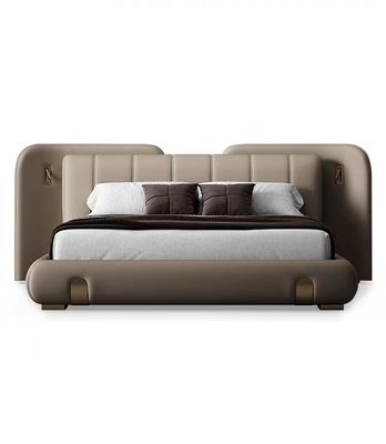 satın al Özel Deri Lüks Yatak Master 1.8 OAK PINE Yatak Odası King Yatak online manufacture