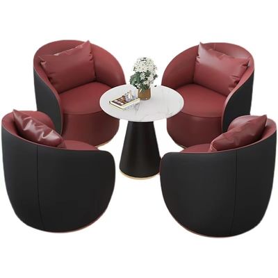 satın al Masif Ahşap Otel Restoran Mobilyaları Sehpa Setleri Yaratıcı Lobi online manufacture