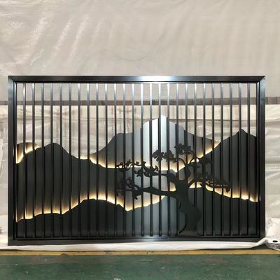 satın al Pop Metal Paslanmaz Çelik Otel Mobilya Ekranı Otel Dekorasyonu Örgülü Titanyum Altın online manufacture