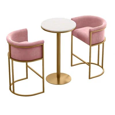 satın al Otel İçin Metal Eleman Arkalıklı Sandalye ile Klasik Kahve Barı Yüksek Tabure Sandalye online manufacture