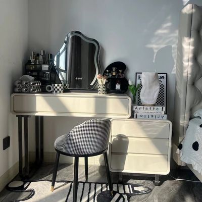 İyi fiyat Otel Modern Soyunma Masası Saklama Kutusu Dolabı Makyaj Makyaj Masası çevrimiçi