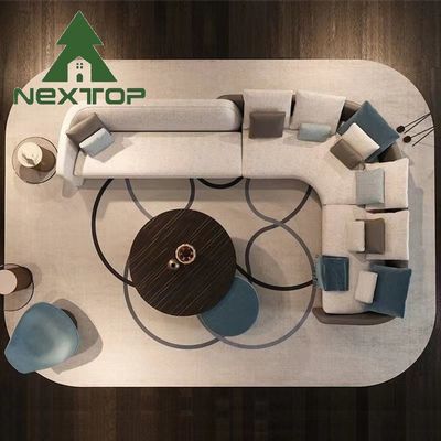 İyi fiyat Tek Duruma Çözüm Kumaş Kanepe Tasarımı İtalyan Sanat Tasarımı Oturma Odası Köşe Seti çevrimiçi