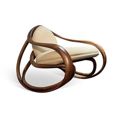 satın al Siyah Ceviz Koltuk Balkon Tembel Sandalye Eğlence Katı Ahşap Sandalye online manufacture
