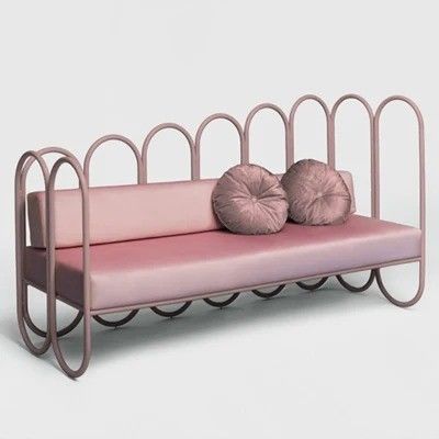 satın al Minimalist Tasarım Otel Odası Ayakkabı Değiştirme Kanepe Yatak Uçuk Mobilya OEM online manufacture