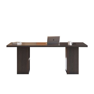 İyi fiyat Çalışma Patron Ev Ofisi Bilgisayar Masaüstü Katı Ahşap Özel çevrimiçi