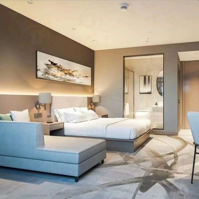 satın al 5 Yıldızlı Modern Minimalist Tasarım Otel Projesi Yatak Oda Mobilyaları Seti online manufacture