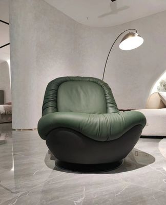 Ticari Hafif 360 ° Dönen Sandalye Dana Lüks Ofis Evi