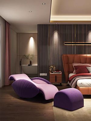 Otel Ana Yatak Odası Kanepe Sandalye Güzellik Koltuğu Otel Yatak Odası Kabuk Tembel Sallanan Sandalye