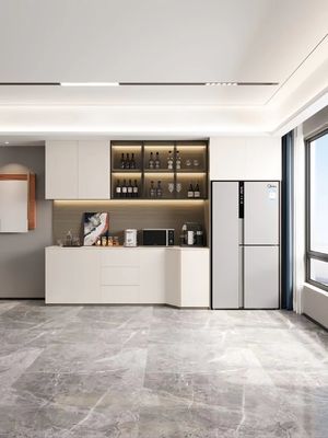 Entegre Duvara Gömülü Buzdolabı Dolabı ofis büfe dolabı