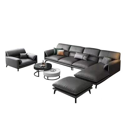Lüks Nordic Kumaş Köşe Kanepe Otel Ev Modern L Şekilli
