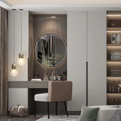 Sürgülü Kapı Gardırop Tek Kapılı Depolama Dolabı Otel Yatak Odası Mobilyası