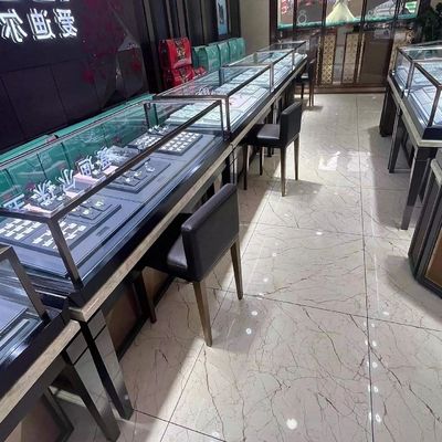 Anti Rust Lüks Teşhir Dolapları Donanım Alışveriş Merkezi Üst Düzey Teşhir Dolapları
