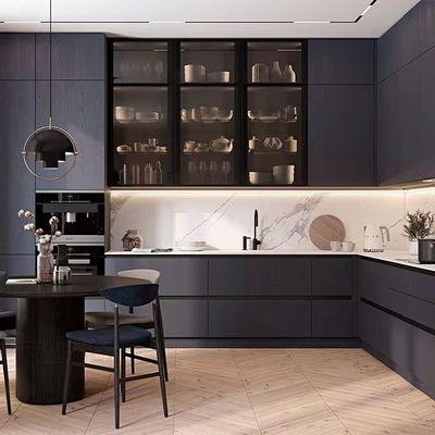 Komple Modern Otel Mutfak Dolabı Seti Özel Çoklu