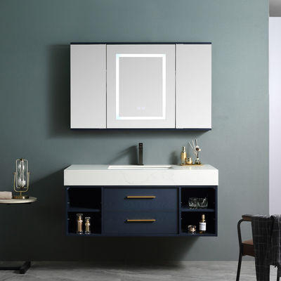 Modern Duvara Monte Banyo Dolabı Grubu Lavabo Otel Banyo Mobilyaları Özel