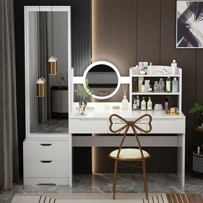 Ayna Yatak Odası Tuvalet Masası Otel Makyaj Makyaj Masası