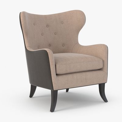 Modern otel odası Kumaş Sandalye Ahşap çerçeve 40cm Koltuk yüksekliği