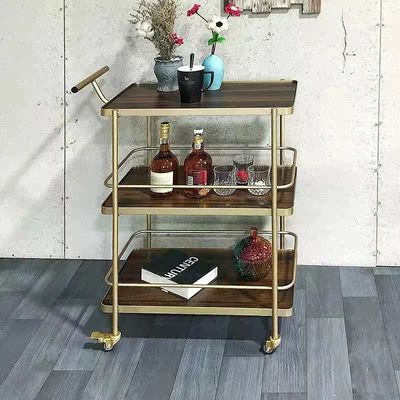 Nordic Gold Yemek Otomobil Otel Restoran Mobil Trolley Bar Kulüp Meyve İçecek Araba