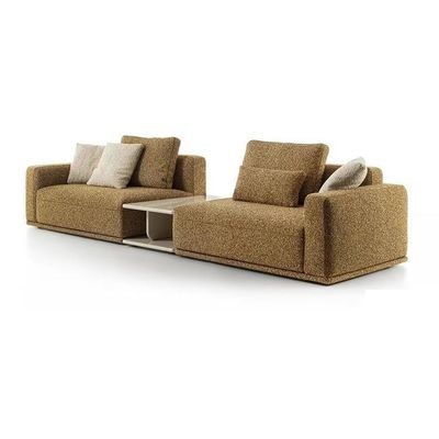 Modular Sofa Accepts Customisation 5 Star Hotel Sofa With Upholstered Cabinets