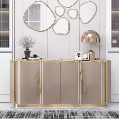 Otel Yemek Dolabi Modern Dolab Paslanmaz Çelik Otel Katı Ahşap Yemek Dolabı