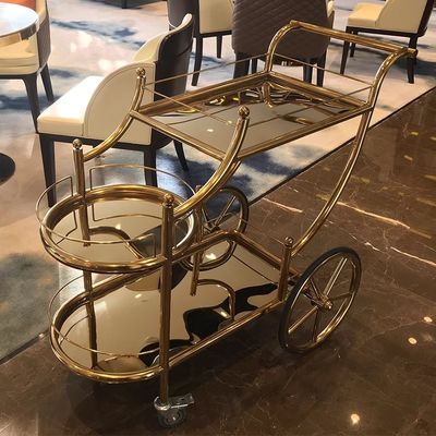 Five-star Hotel Restaurant Food Trolley Wine Trolley Mobile Trolley
