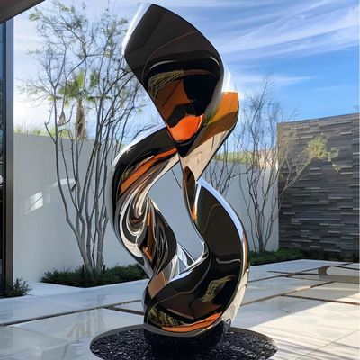Modern metal art sculptures for hotels